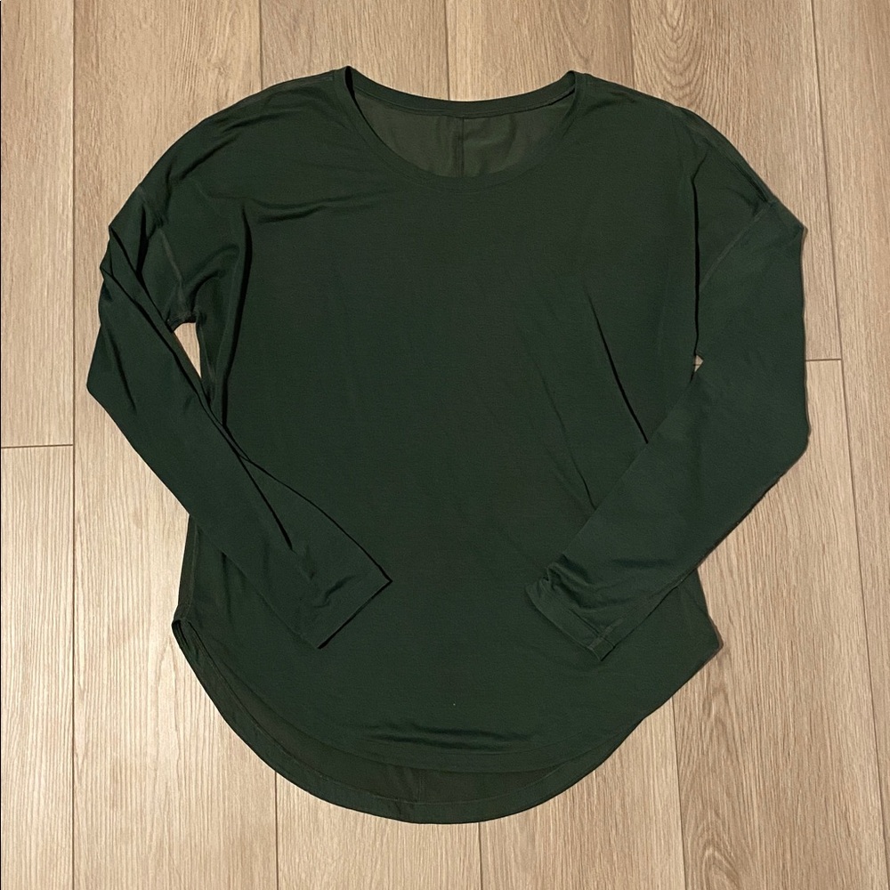 Green Athletic Long Sleeve